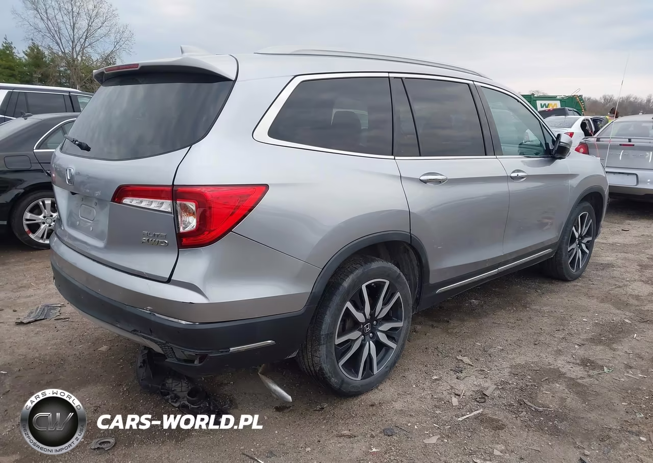 2019 Honda Pilot Elite VIN:5FNYF6H04KB053071 - 4