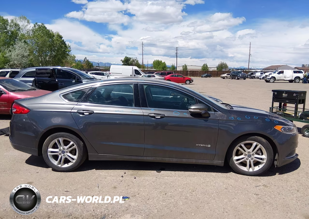 2018 Ford Fusion Hybrid Se VIN:3FA6P0LU9JR208423 - 13