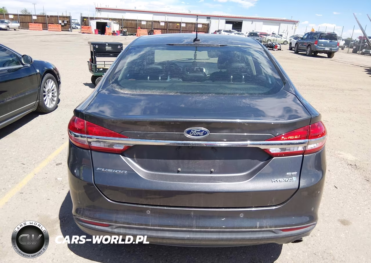 2018 Ford Fusion Hybrid Se VIN:3FA6P0LU9JR208423 - 16