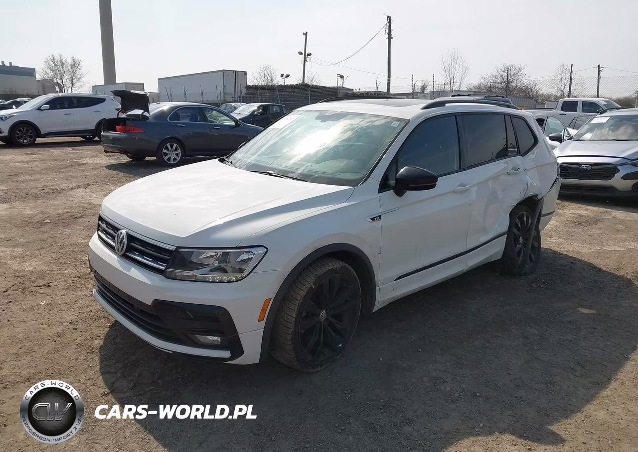 2021 Volkswagen Tiguan 2.0T Se-2.0T Se R-Line Black-2.0T Sel VIN:3VV2B7AX7MM069585 - 2