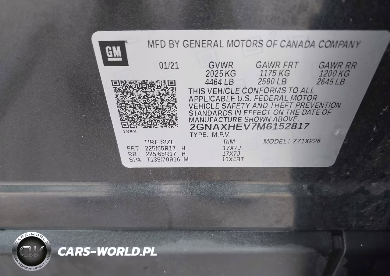 2021 Chevrolet Equinox Fwd Ls VIN:2GNAXHEV7M6152817 - 9