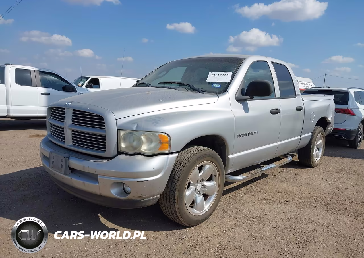 2002 Dodge Ram 1500 St VIN:1D7HA18N52J192895 - 2