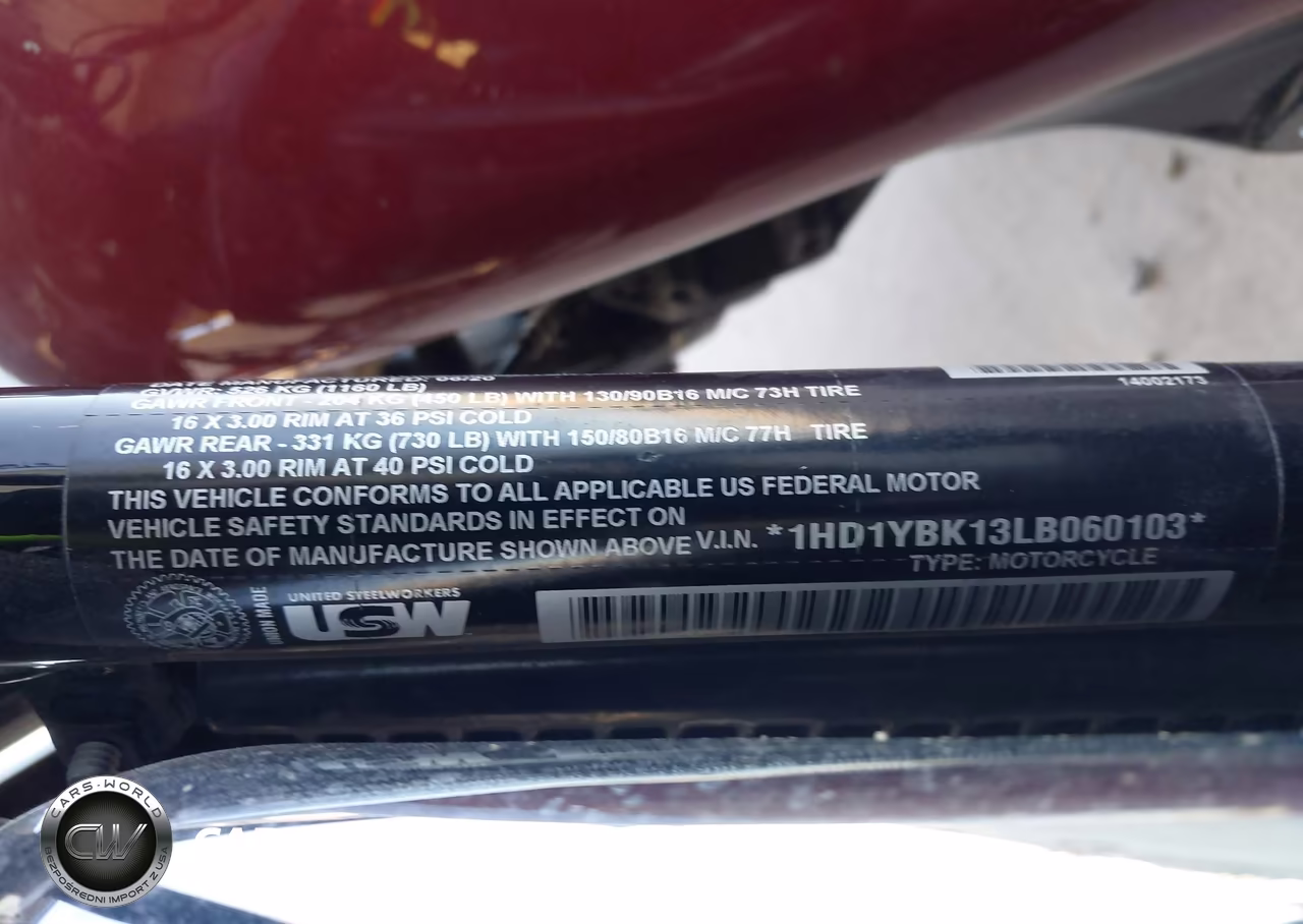 2020 Harley-Davidson Flhcs VIN:1HD1YBK13LB060103 - 10