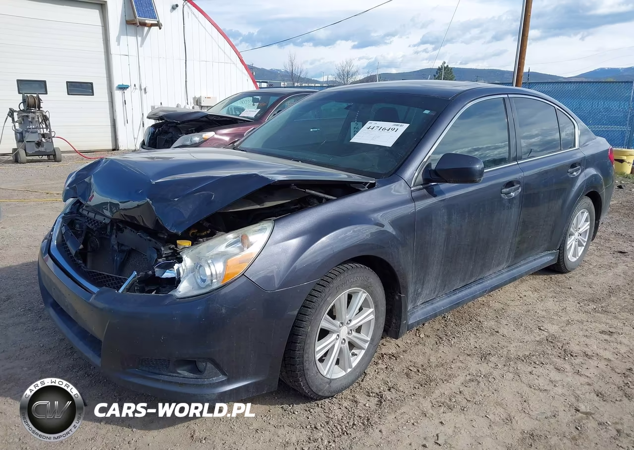 2012 Subaru Legacy 2.5I Premium VIN:4S3BMCG68C3013736 - 2
