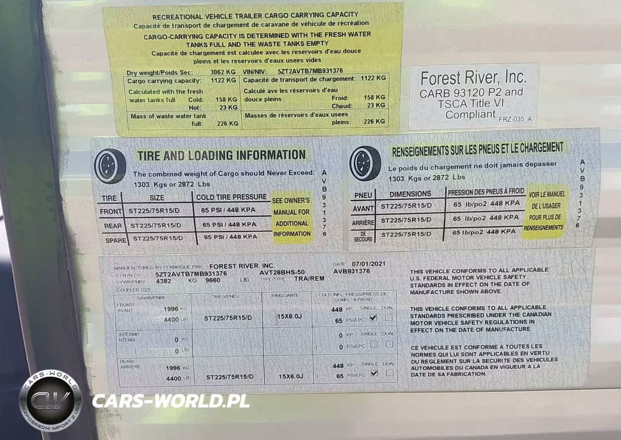 2021 Forrest River VIN:5ZT2AVTB7MB931376 - 9