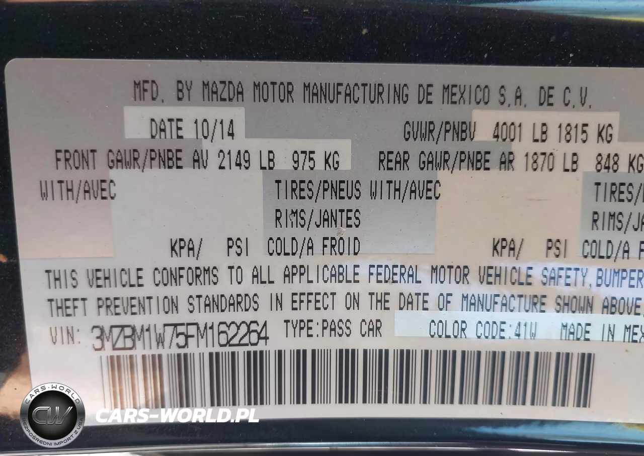 2015 Mazda Mazda3 I Grand Touring VIN:3MZBM1W75FM162264 - 9