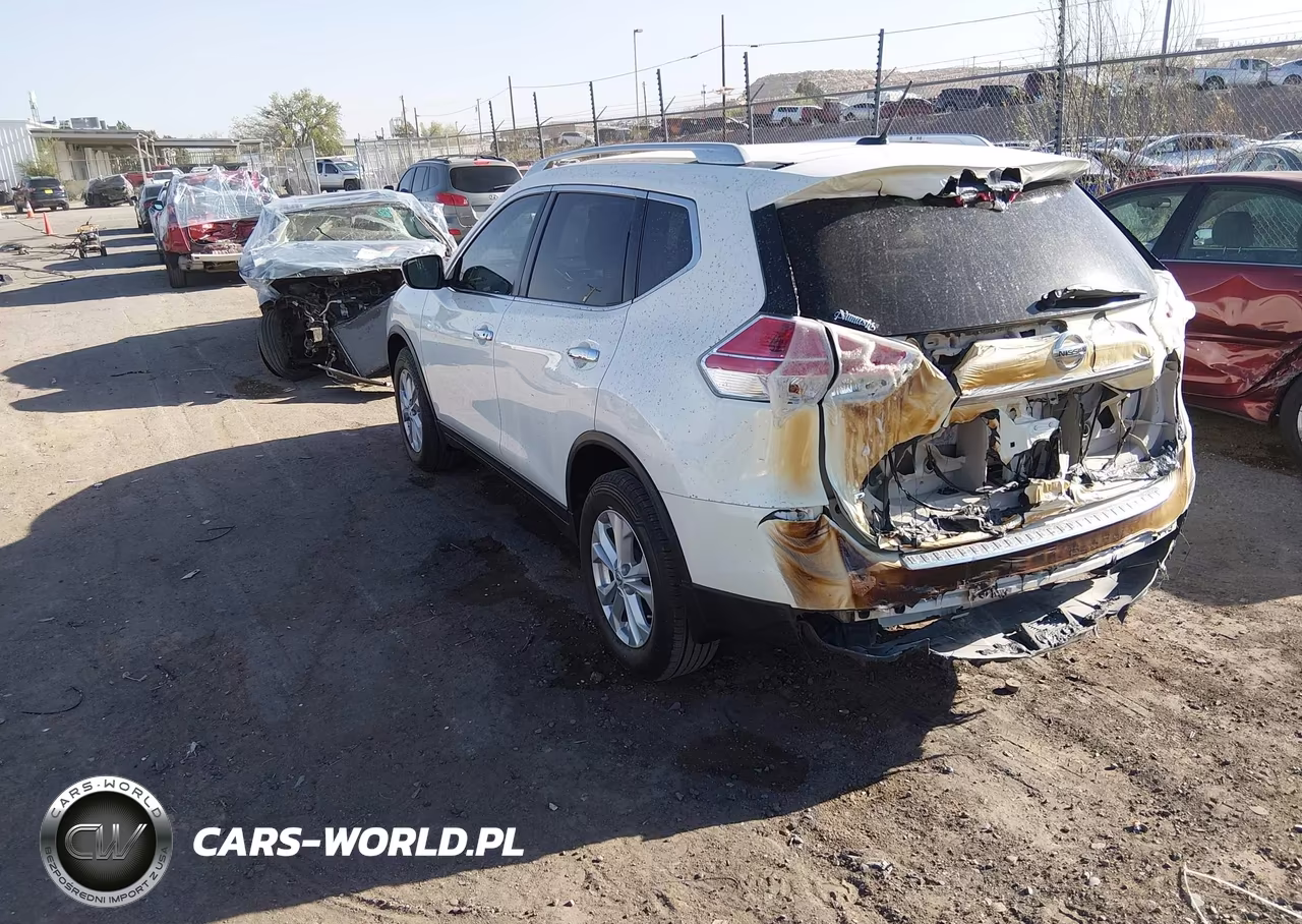 2016 Nissan Rogue Sv VIN:KNMAT2MV9GP654137 - 3