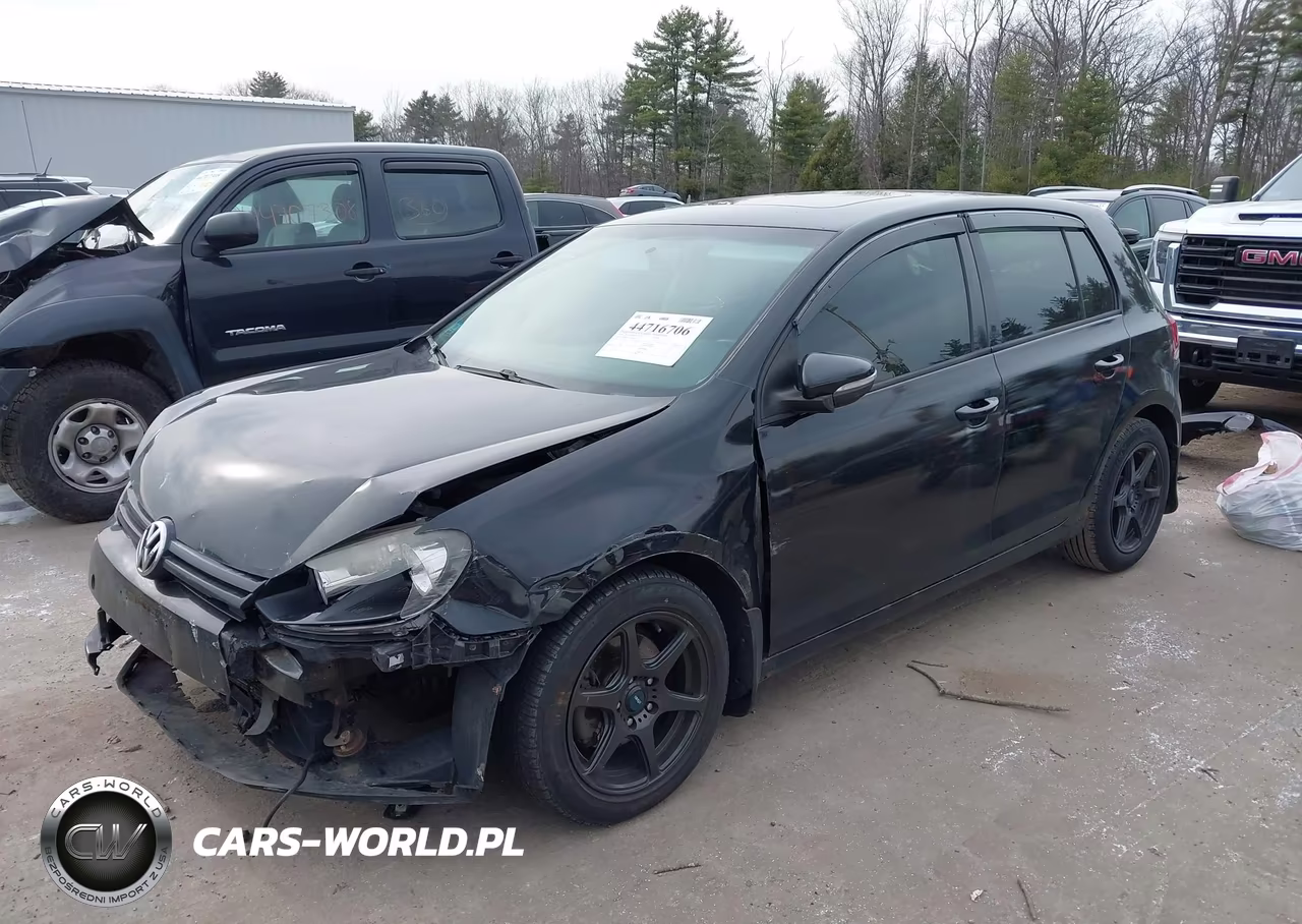 2010 Volkswagen Golf 4-Door VIN:WVWDB7AJ6AW414975 - 2