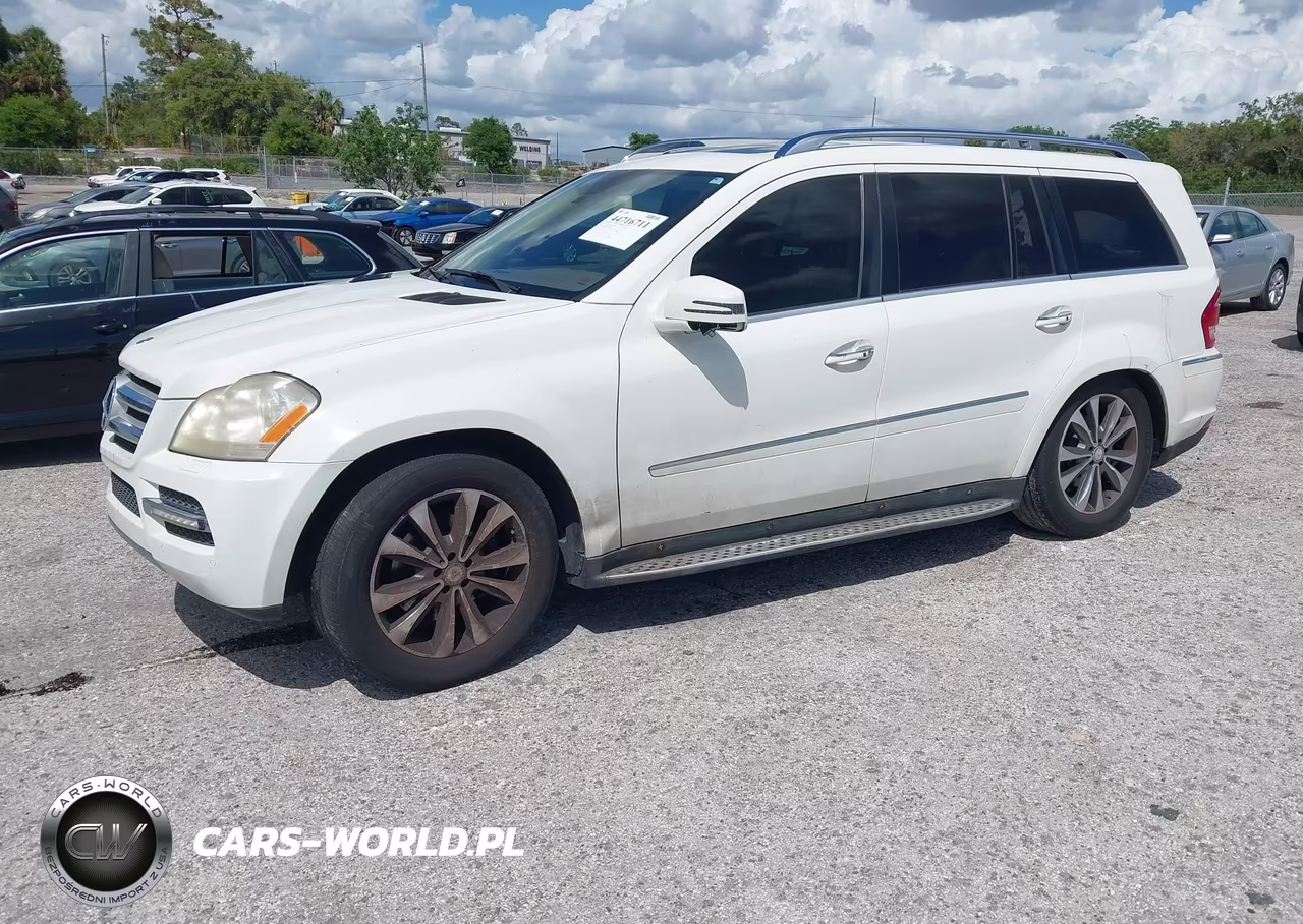 2012 Mercedes-Benz Gl 450 4Matic VIN:4JGBF7BE1CA780061 - 2
