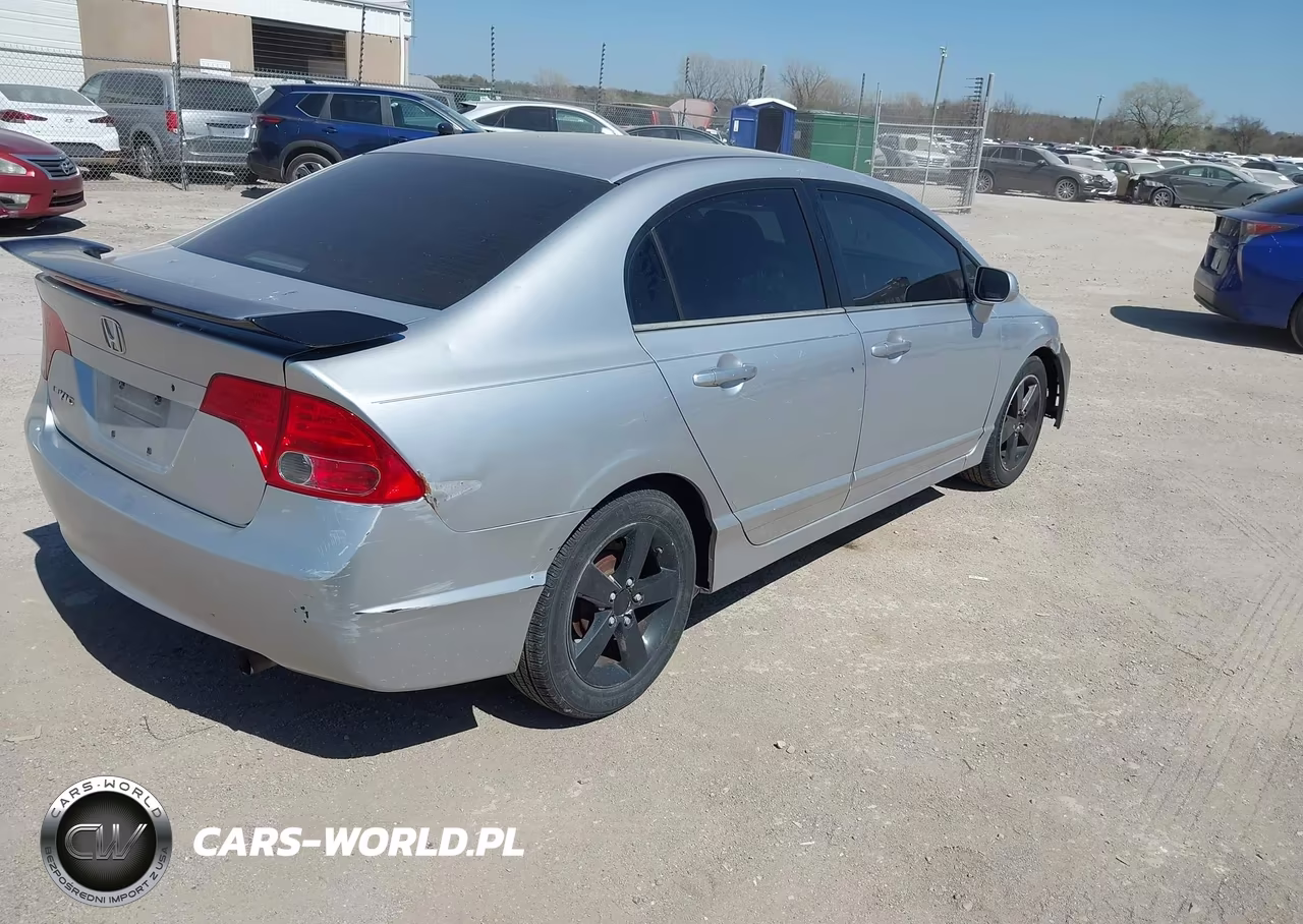 2007 Honda Civic Lx VIN:1HGFA16507L006827 - 4