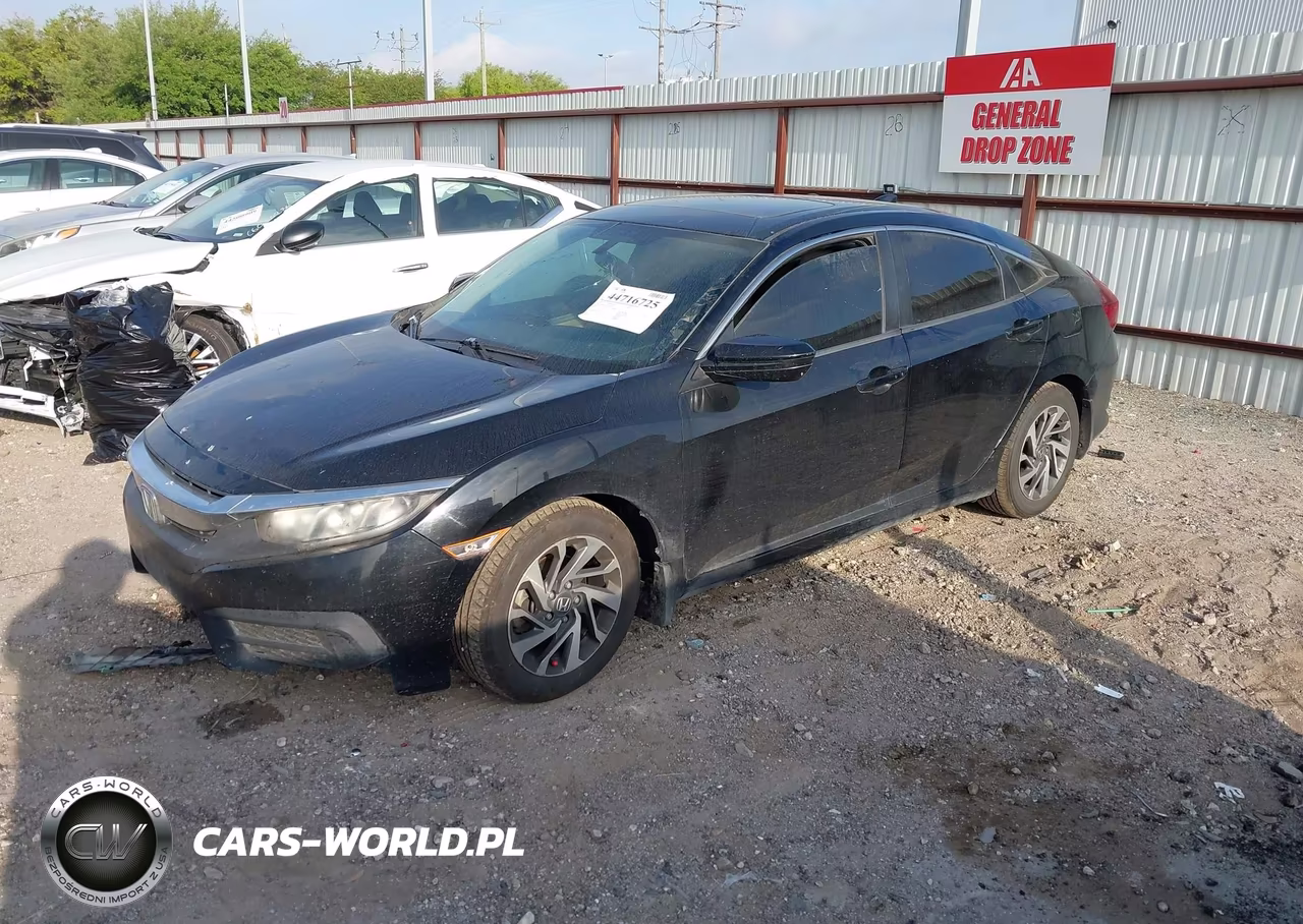 2017 Honda Civic Ex VIN:19XFC2F71HE021007 - 2