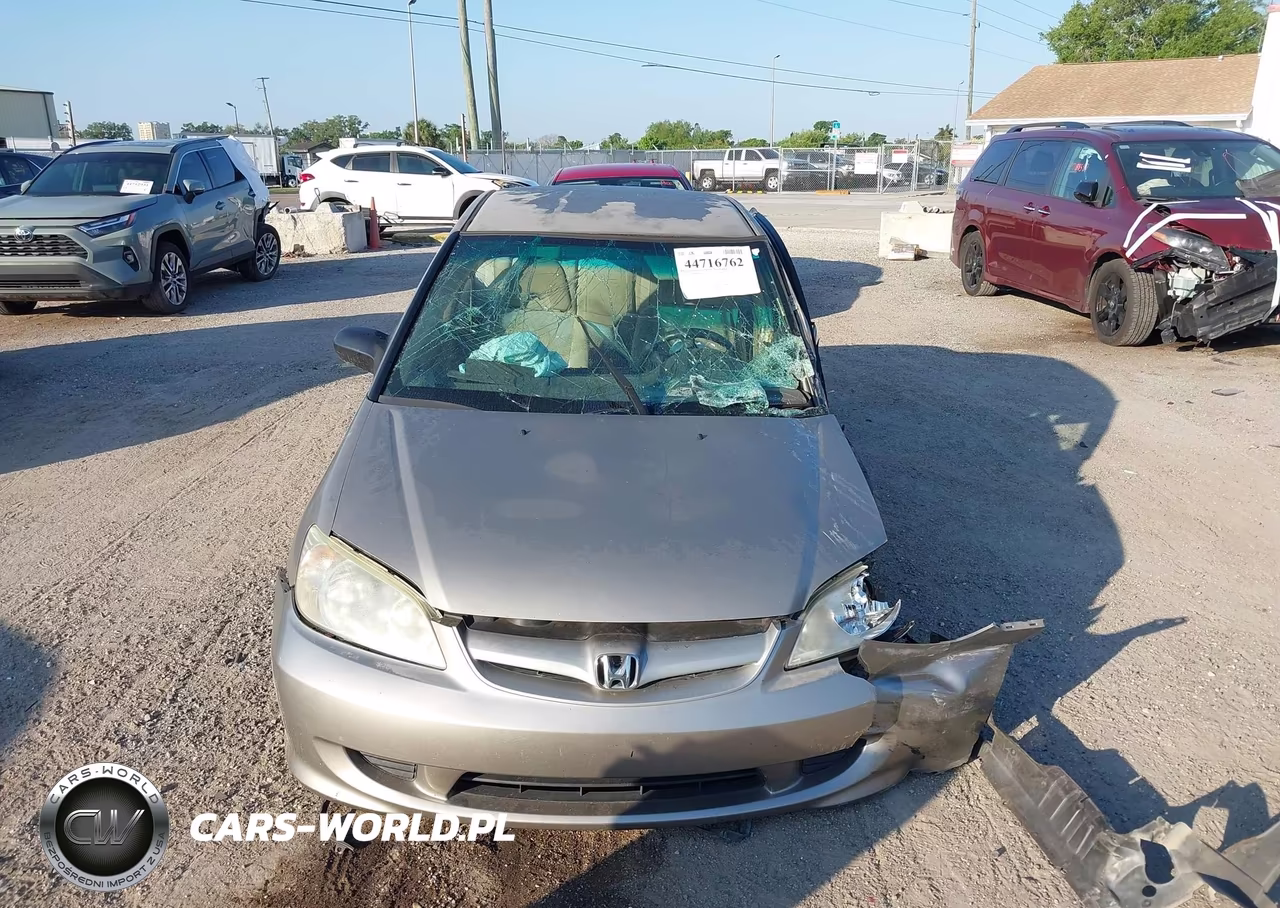 2004 Honda Civic Lx VIN:2HGES165X4H641281 - 12
