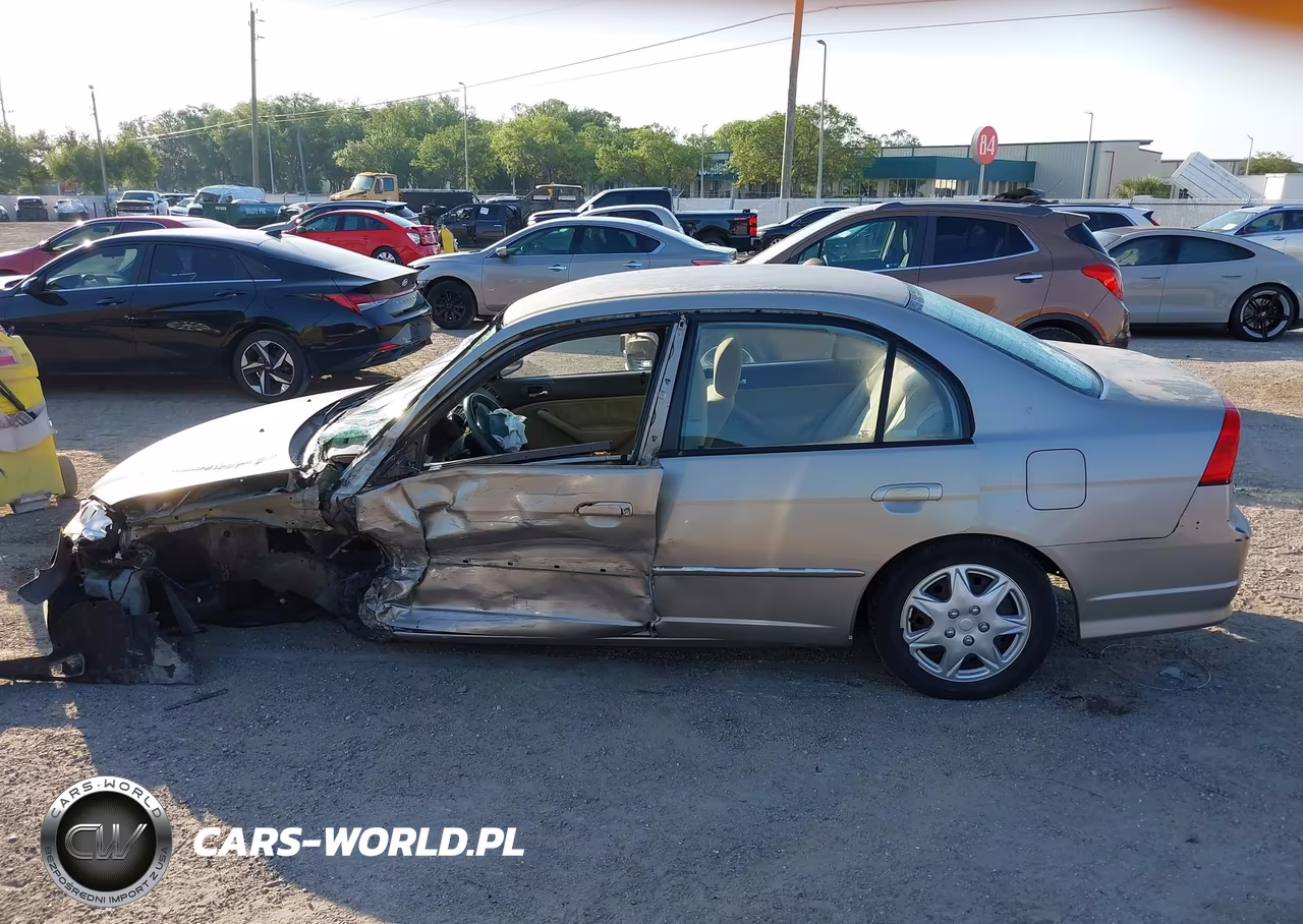 2004 Honda Civic Lx VIN:2HGES165X4H641281 - 14