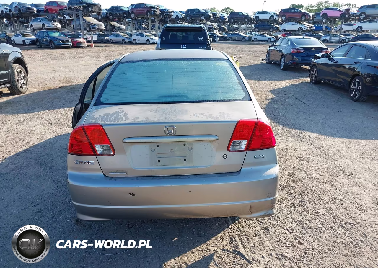 2004 Honda Civic Lx VIN:2HGES165X4H641281 - 16
