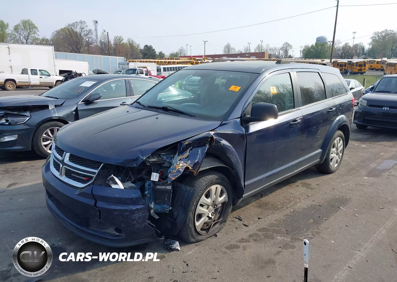 2018 Dodge Journey Se VIN:3C4PDCAB8JT229471 - 2