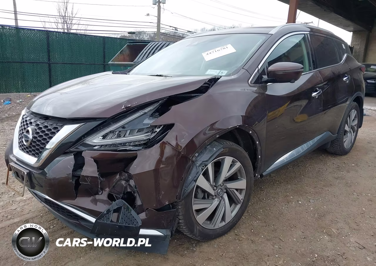 2020 Nissan Murano Sl Intelligent Awd VIN:5N1AZ2CS7LN103616 - 2