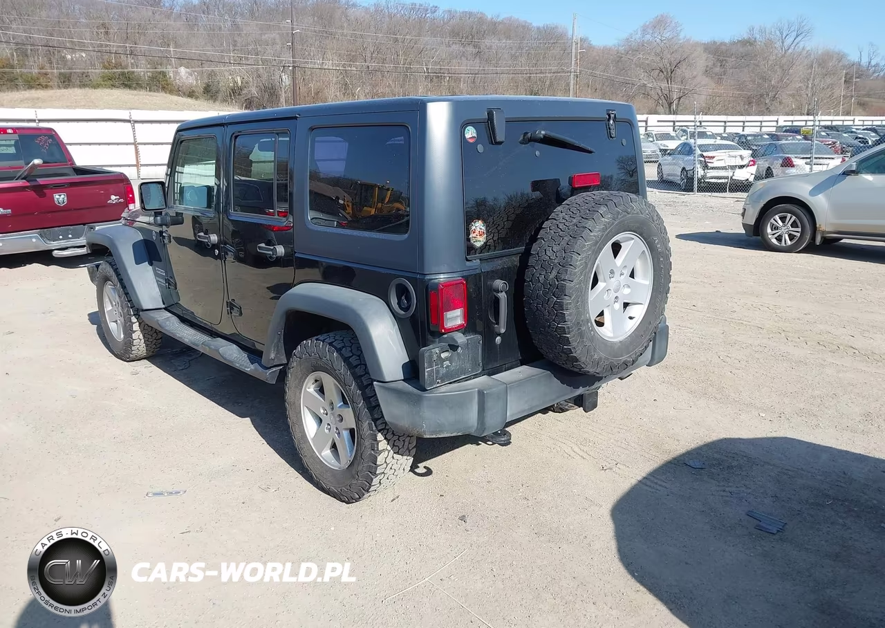 2017 Jeep Wrangler Unlimited Sport 4X4 VIN:1C4BJWDG6HL515756 - 3