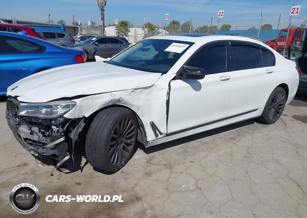 2018 BMW 750I VIN:WBA7F0C52JGM22846 - 2