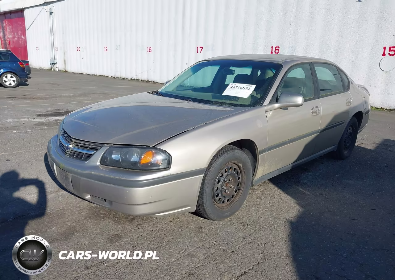 2002 Chevrolet Impala VIN:2G1WF55E829166357 - 2