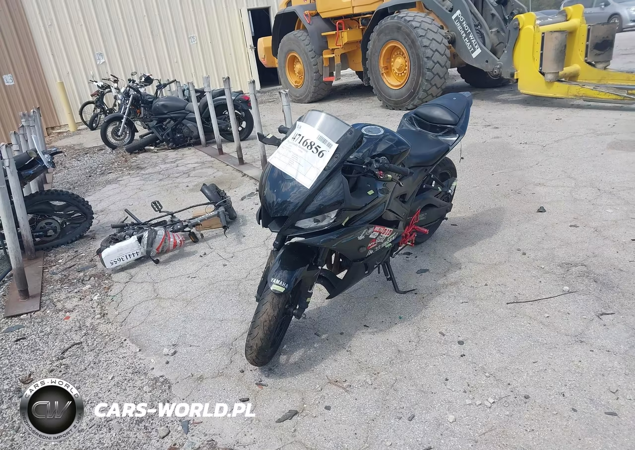 2023 Yamaha Yzfr3 A VIN:MH3RH18Y7PK011285 - 2