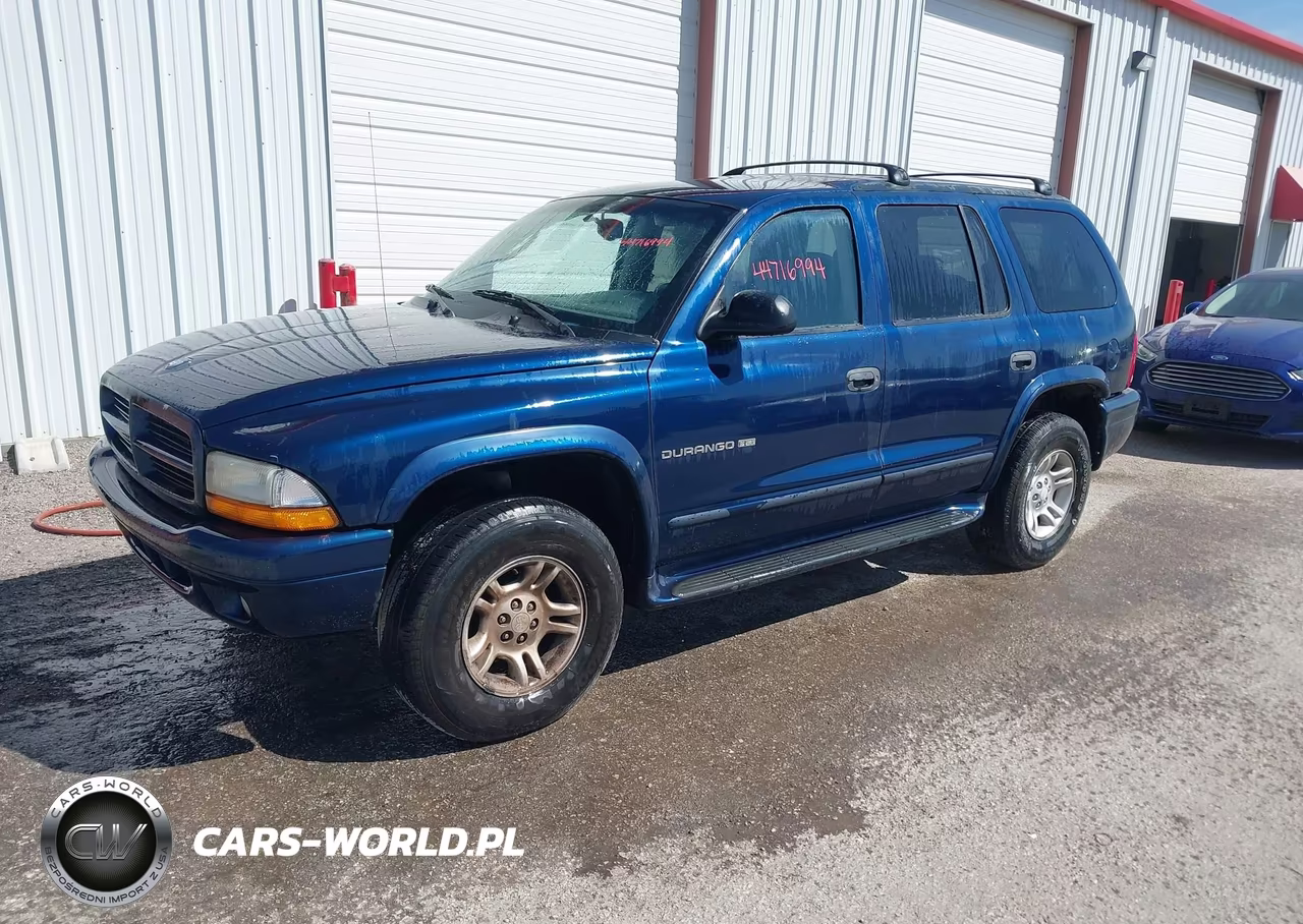 2001 Dodge Durango Slt VIN:1B4HS28Z31F542278 - 2