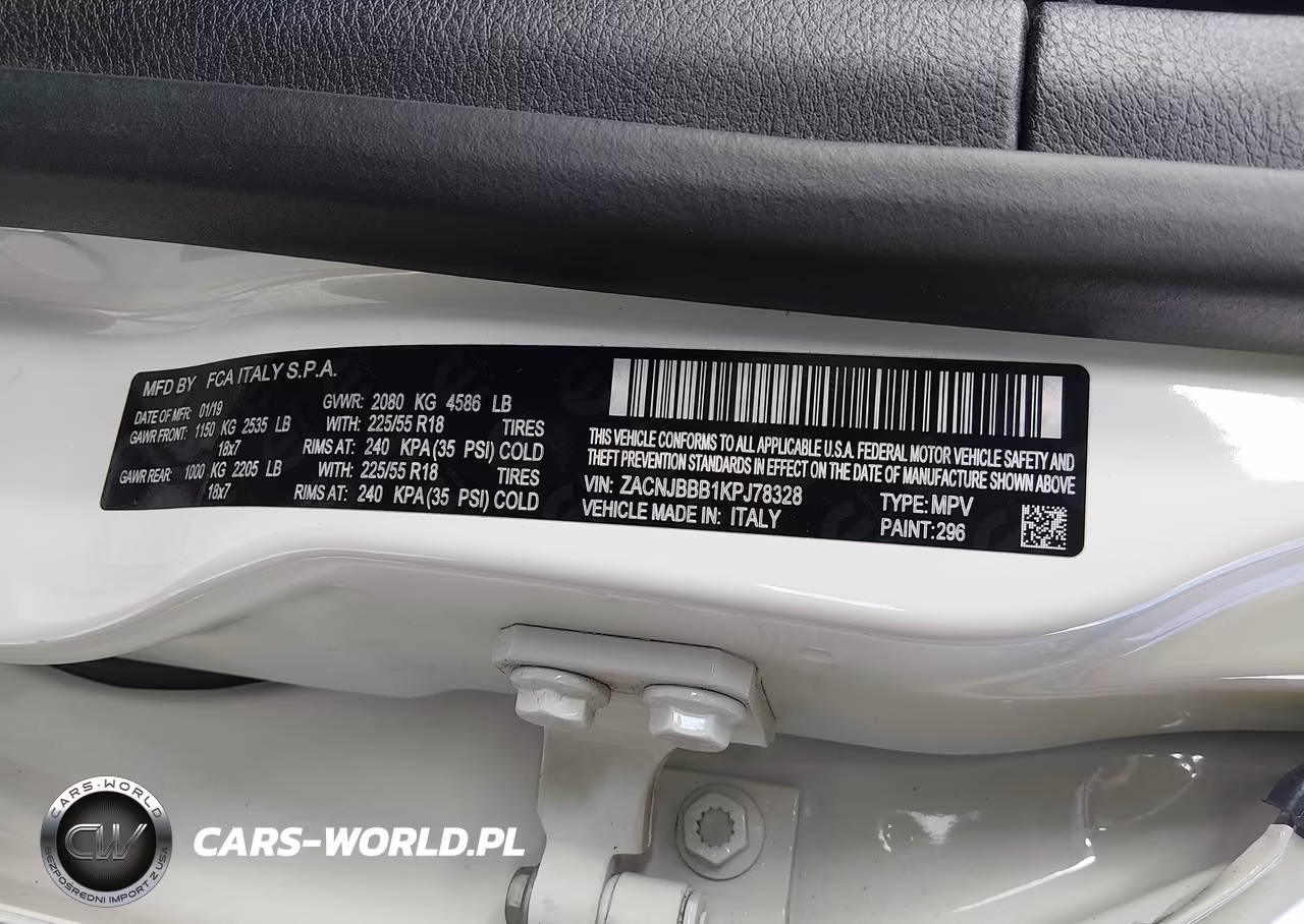 2019 Jeep Renegade Altitude 4X4 VIN:ZACNJBBB1KPJ78328 - 9