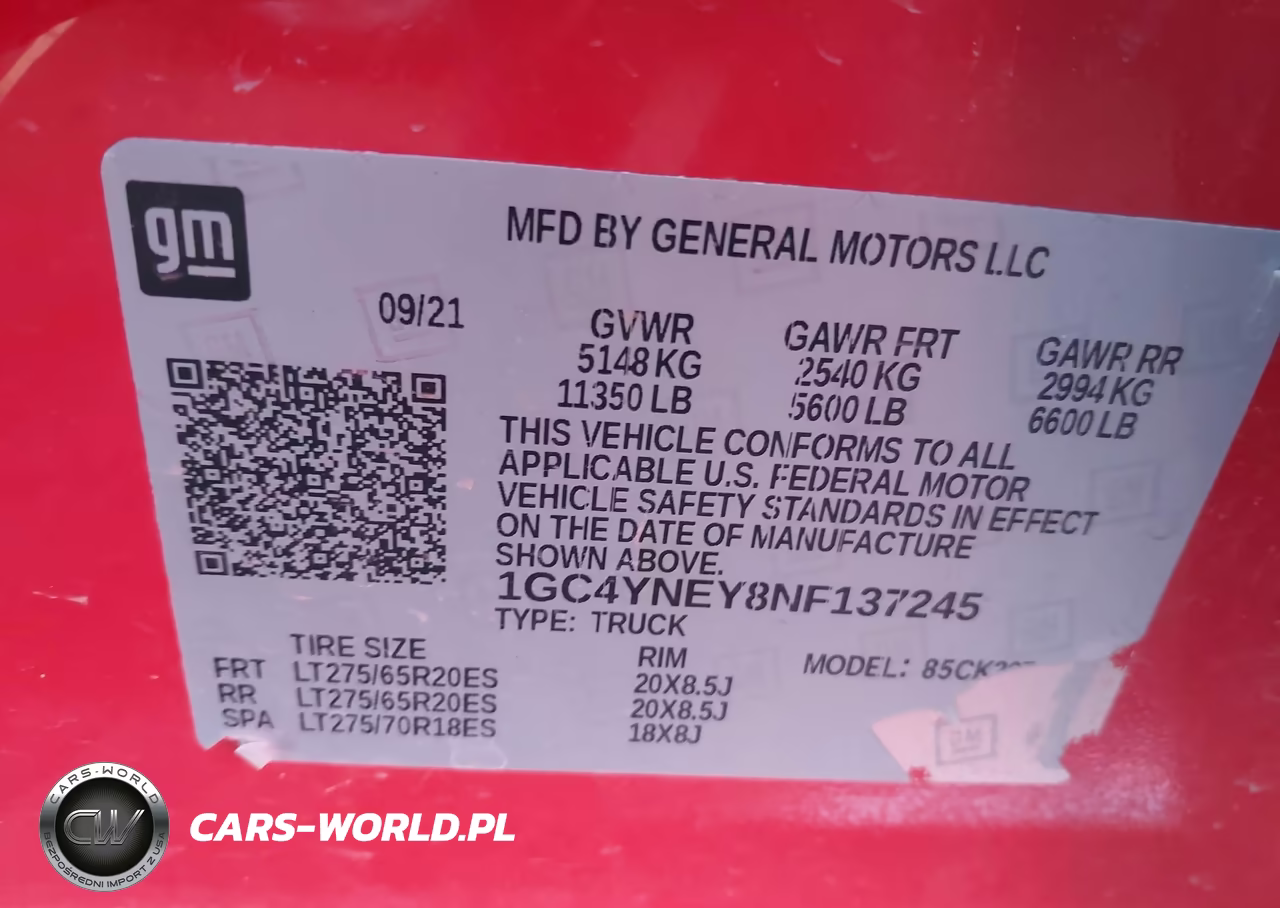 2022 Chevrolet Silverado 2500Hd 4Wd Standard Bed Lt VIN:1GC4YNEY8NF137245 - 9