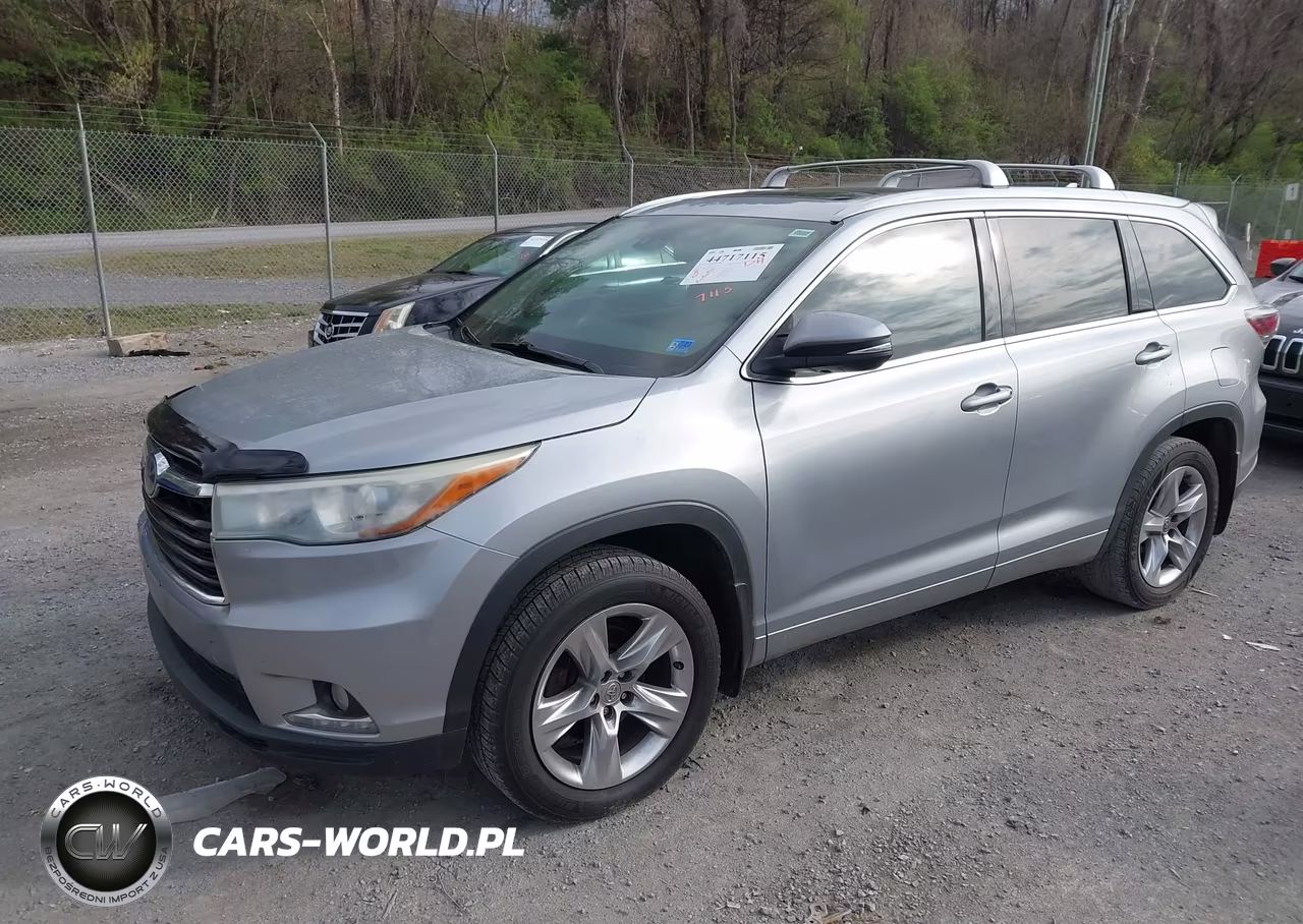 2014 Toyota Highlander Limited Platinum V6 VIN:5TDDKRFH3ES040526 - 2