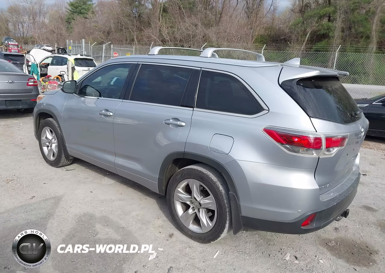 2014 Toyota Highlander Limited Platinum V6 VIN:5TDDKRFH3ES040526 - 3
