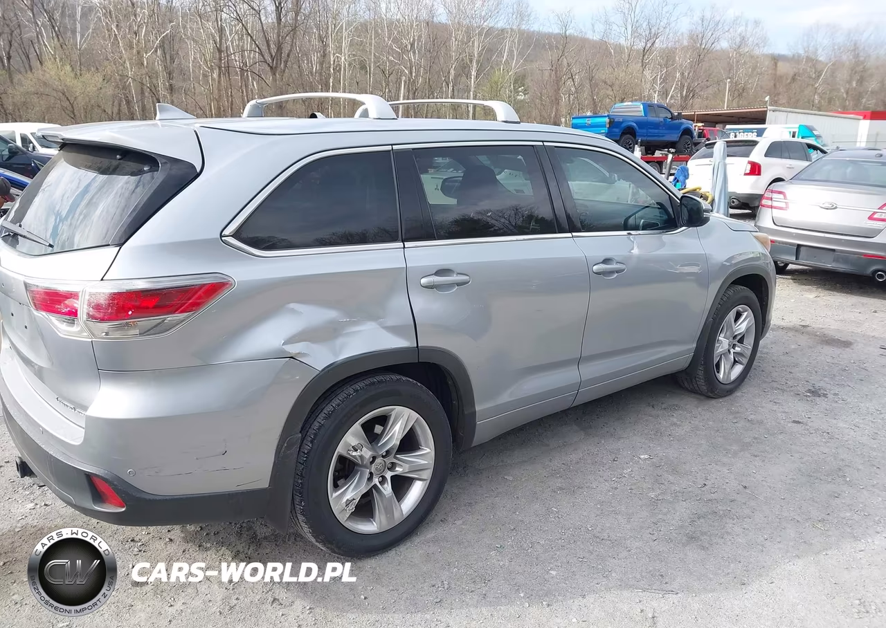 2014 Toyota Highlander Limited Platinum V6 VIN:5TDDKRFH3ES040526 - 4