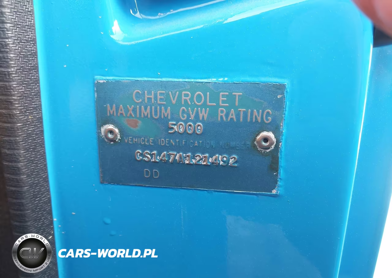 1967 Chev C10 VIN:CS147A121492 - 9