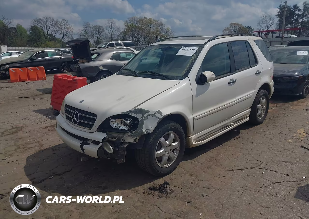 2002 Mercedes-Benz Ml 500 VIN:4JGAB75E72A301336 - 2