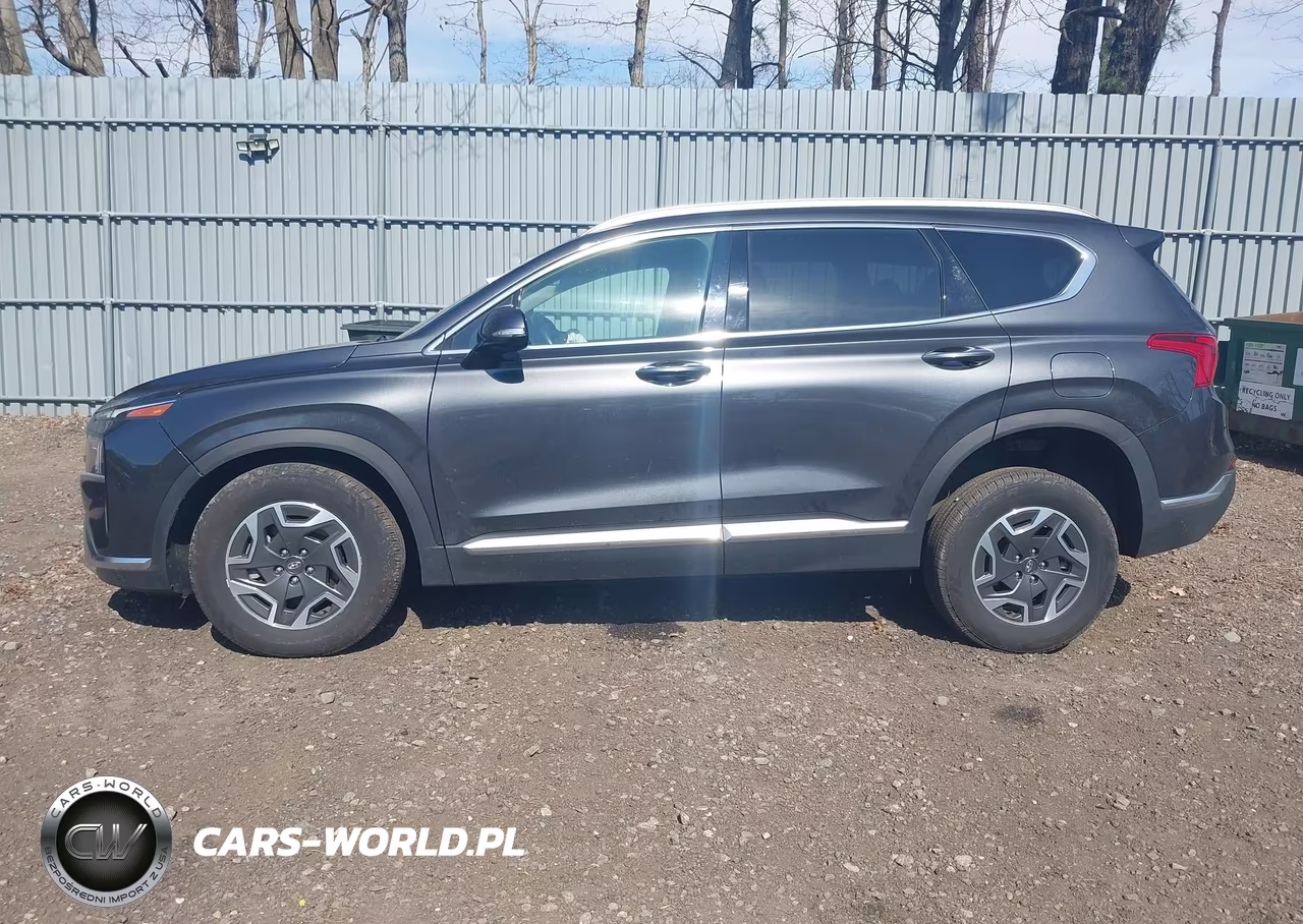 2023 Hyundai Santa Fe Hybrid Blue VIN:5NMS2DA14PH016343 - 14