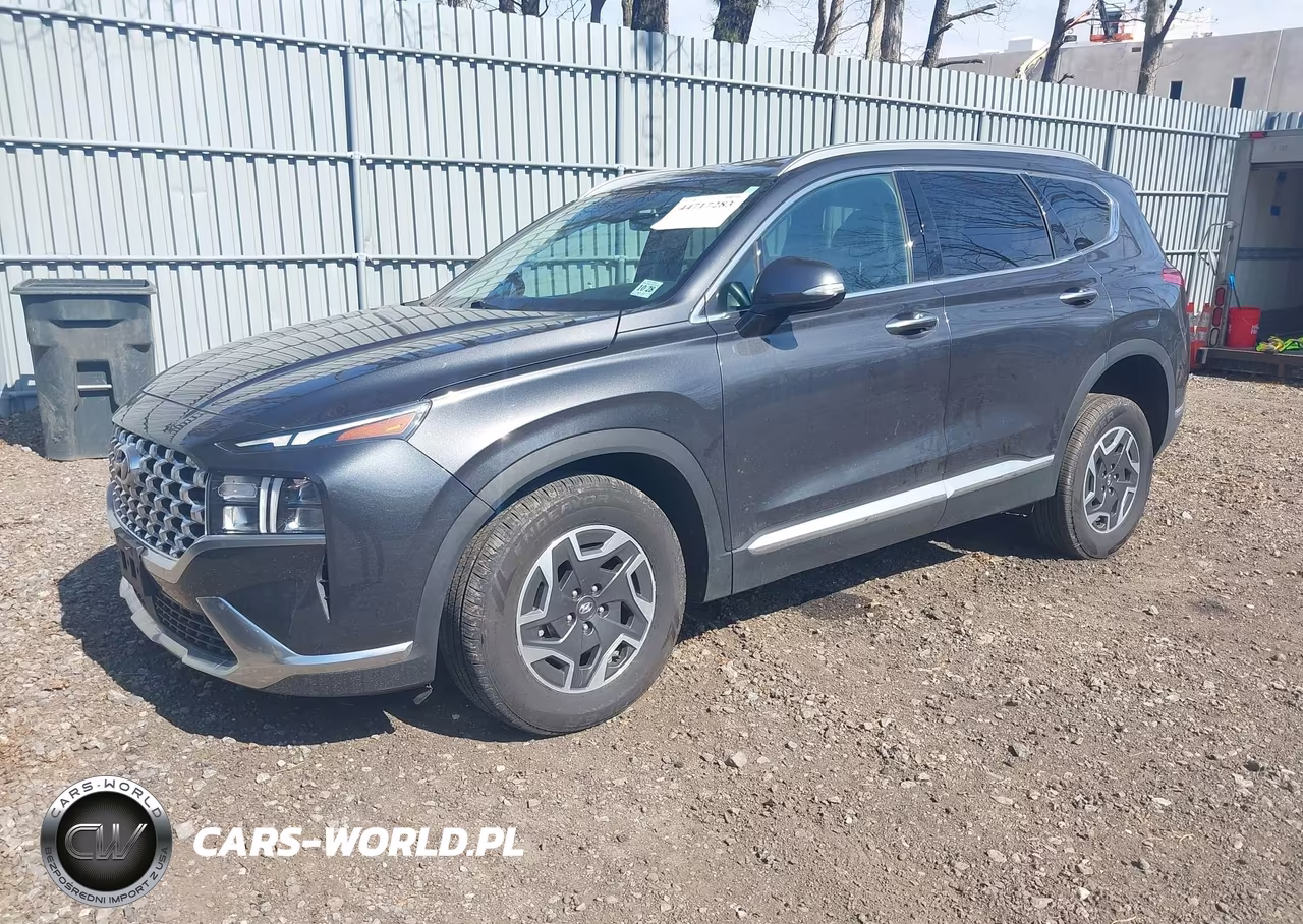 2023 Hyundai Santa Fe Hybrid Blue VIN:5NMS2DA14PH016343 - 2