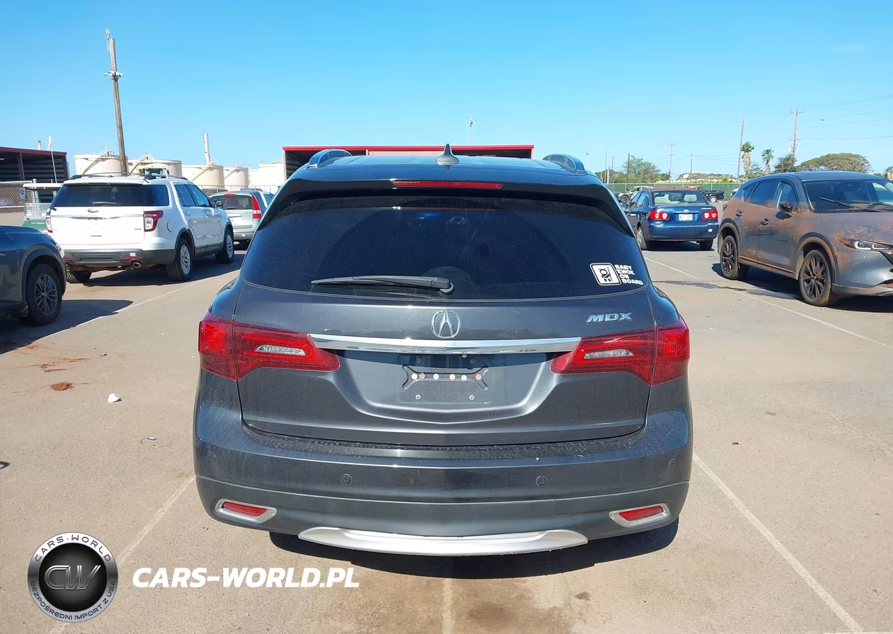 2015 Acura Mdx VIN:5FRYD3H29FB006631 - 16