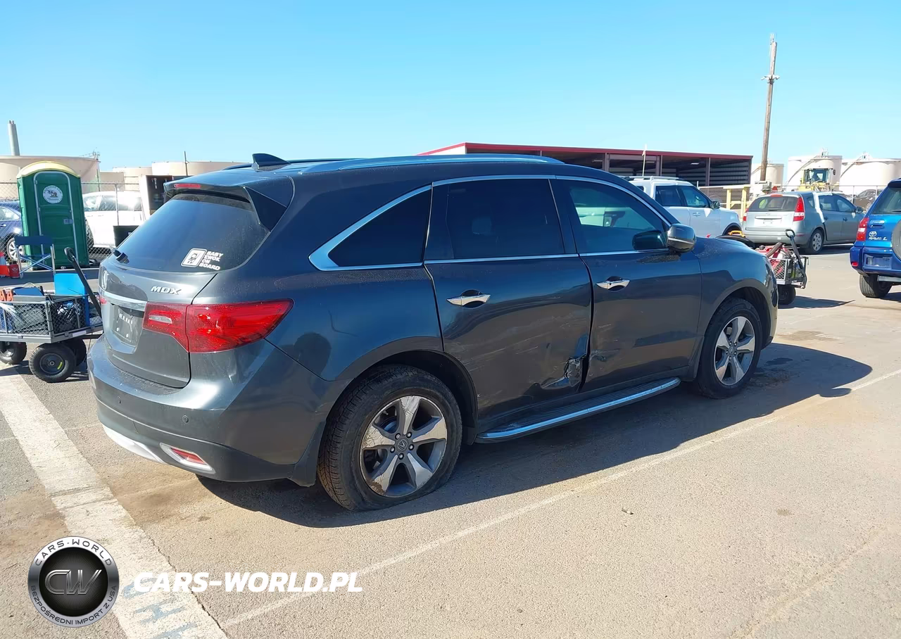 2015 Acura Mdx VIN:5FRYD3H29FB006631 - 4