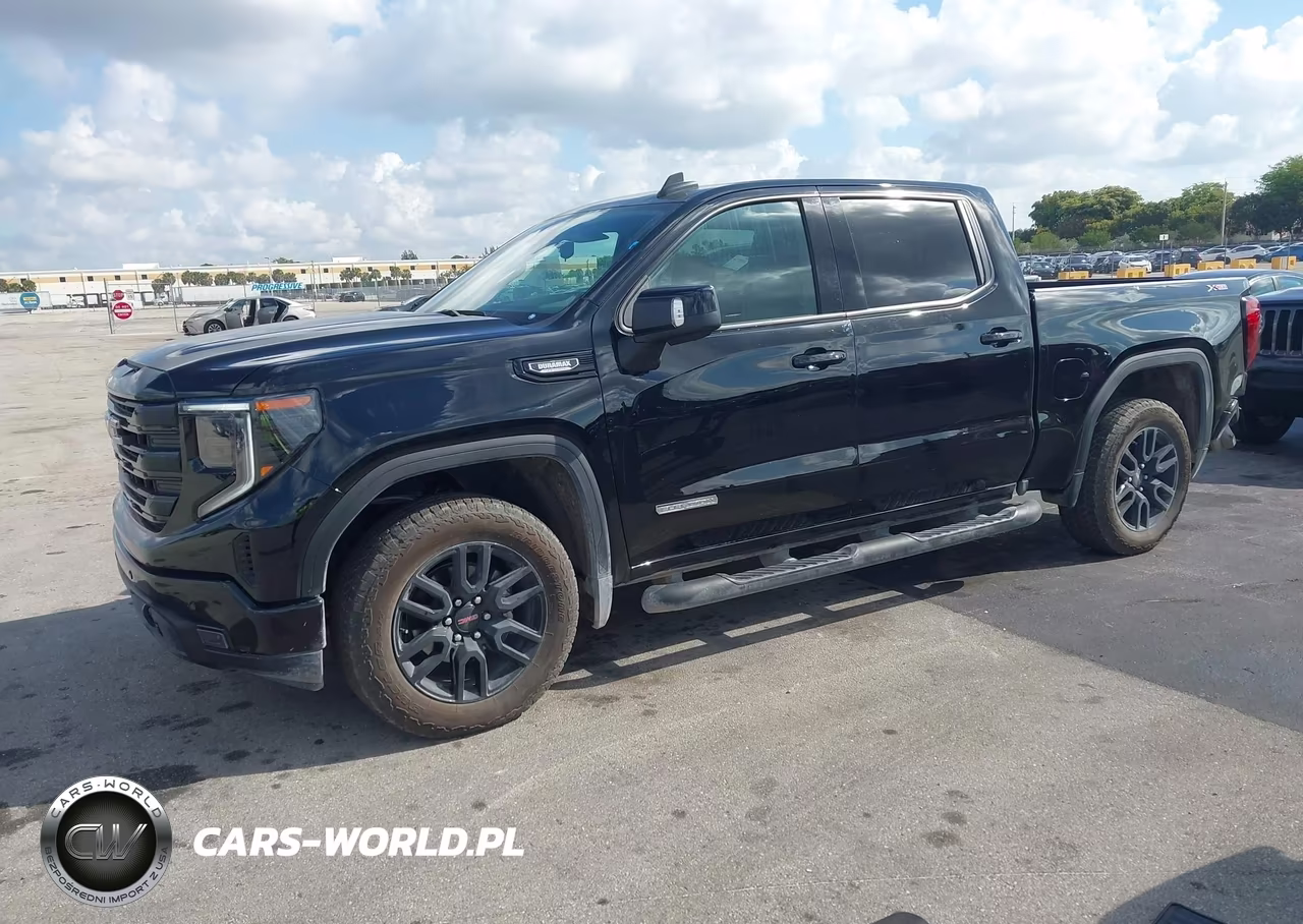 2025 GMC Sierra 1500 4Wd Short Box Elevation With 3Sb VIN:3GTUUCE8XSG338591 - 2