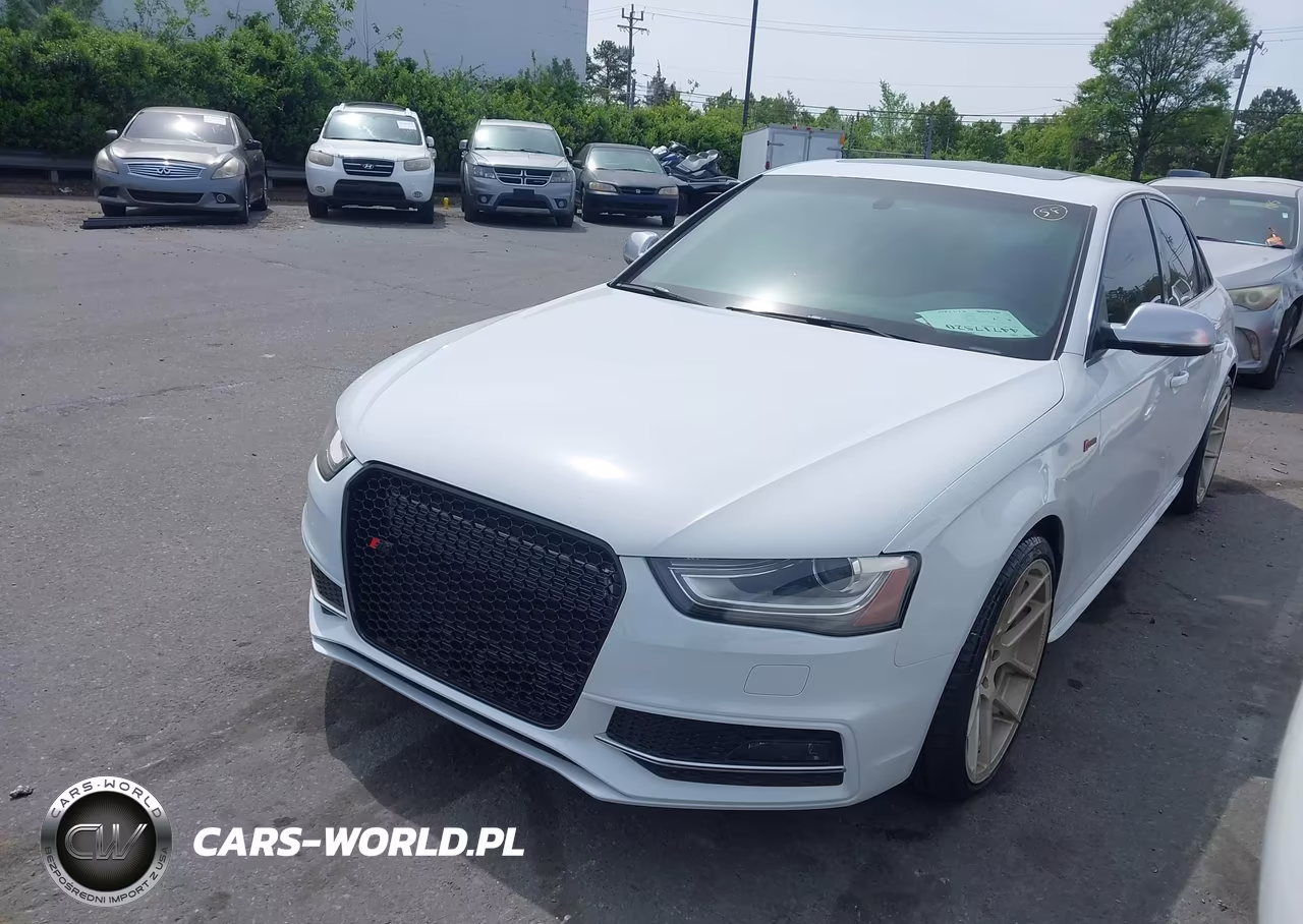 2013 Audi S4 3.0T Premium Plus VIN:WAUBGAFLXDA250726 - 2