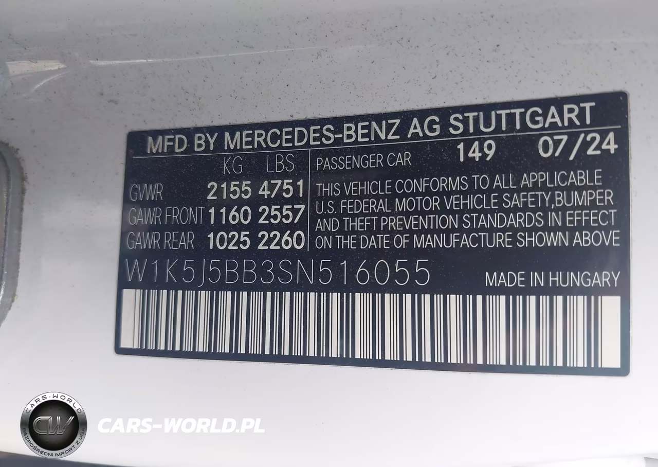 2025 Mercedes-Benz Amg Cla 35 4Matic VIN:W1K5J5BB3SN516055 - 9
