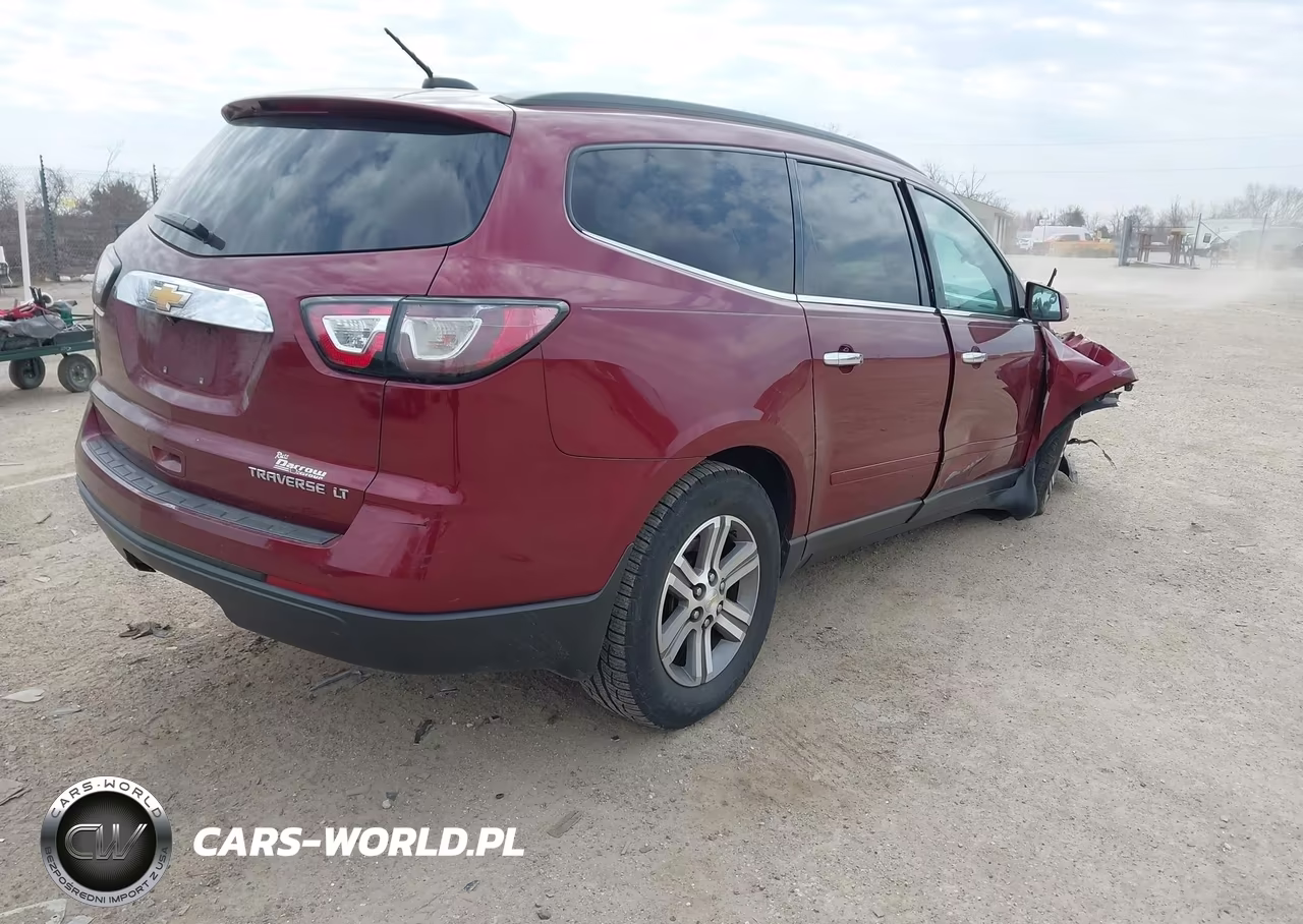2016 Chevrolet Traverse 1Lt VIN:1GNKRGKD7GJ118601 - 4
