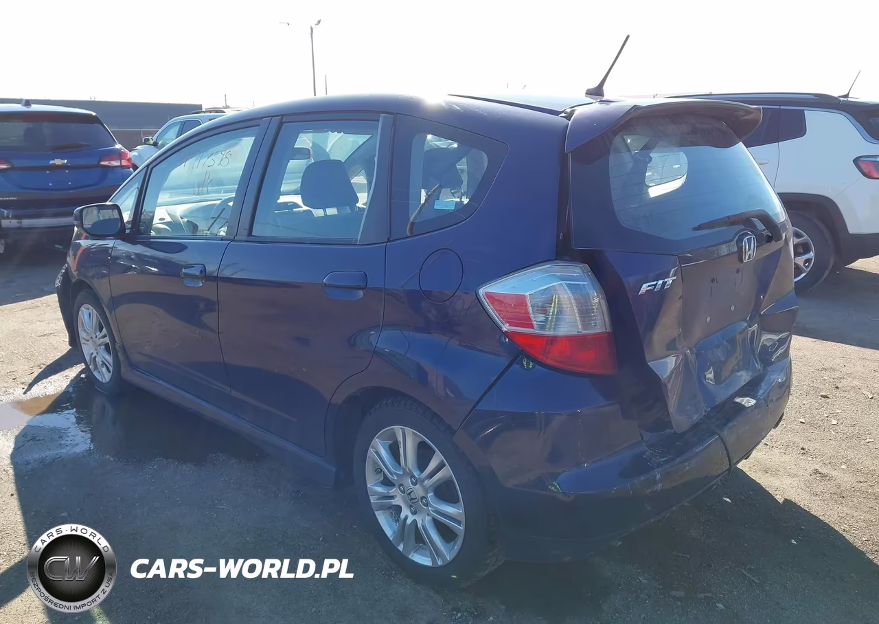 2009 Honda Fit Sport VIN:JHMGE88479S030425 - 3