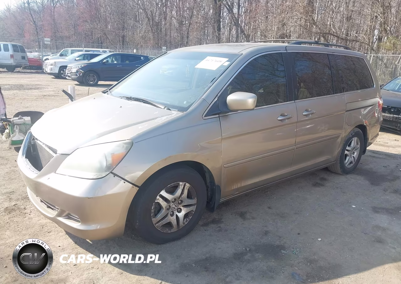 2005 Honda Odyssey Ex-L VIN:5FNRL38635B048450 - 2