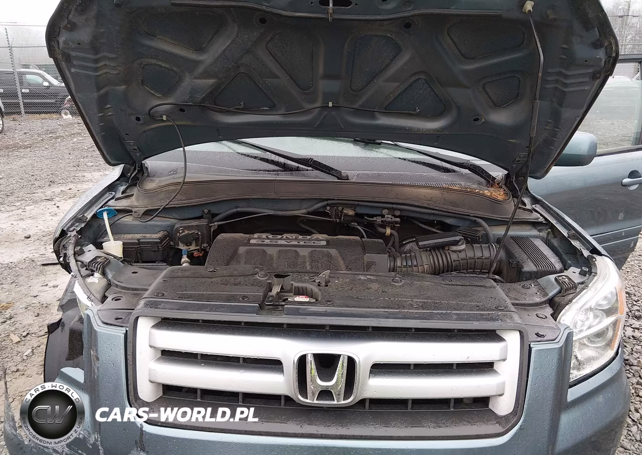 2006 Honda Pilot Ex-L VIN:2HKYF18616H554336 - 10