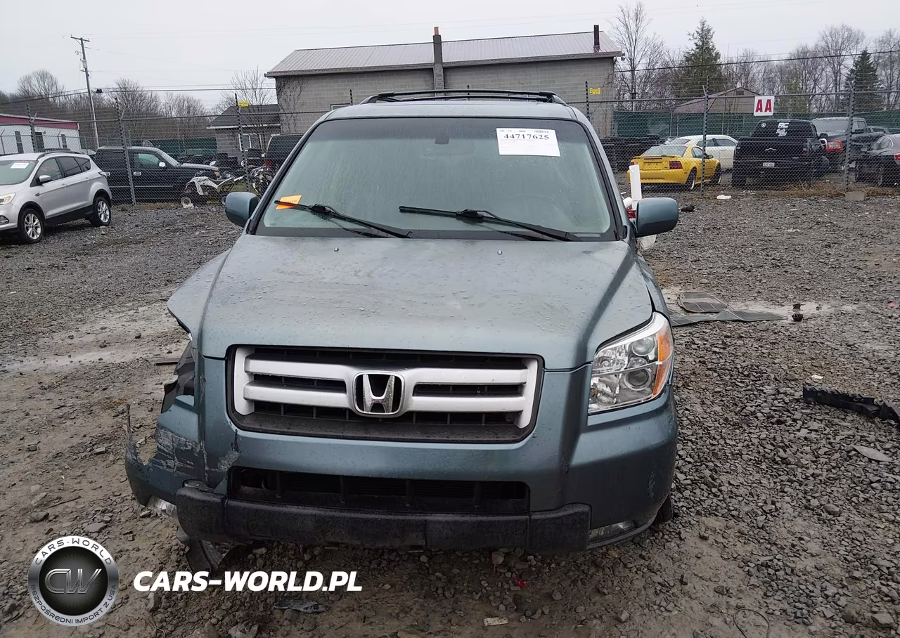 2006 Honda Pilot Ex-L VIN:2HKYF18616H554336 - 12