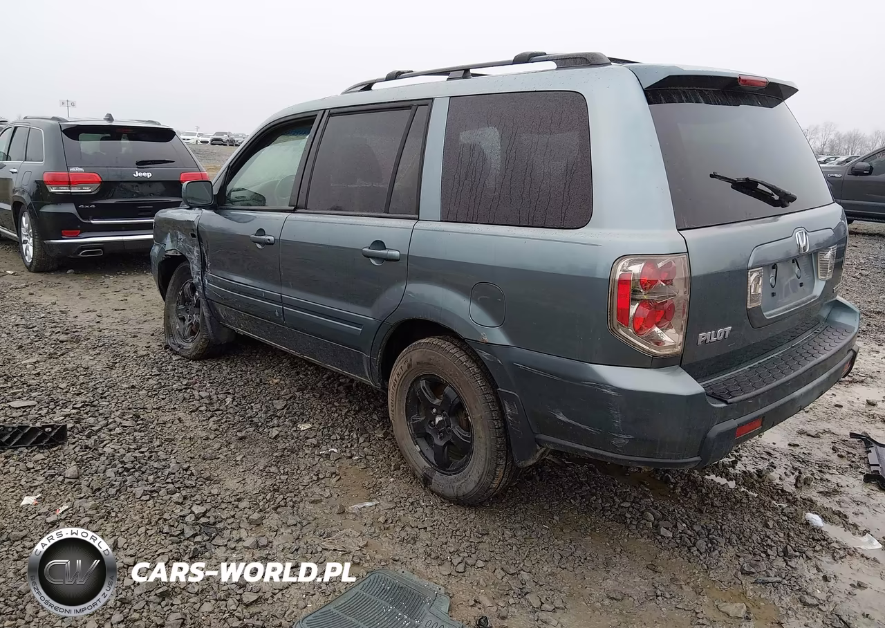 2006 Honda Pilot Ex-L VIN:2HKYF18616H554336 - 3