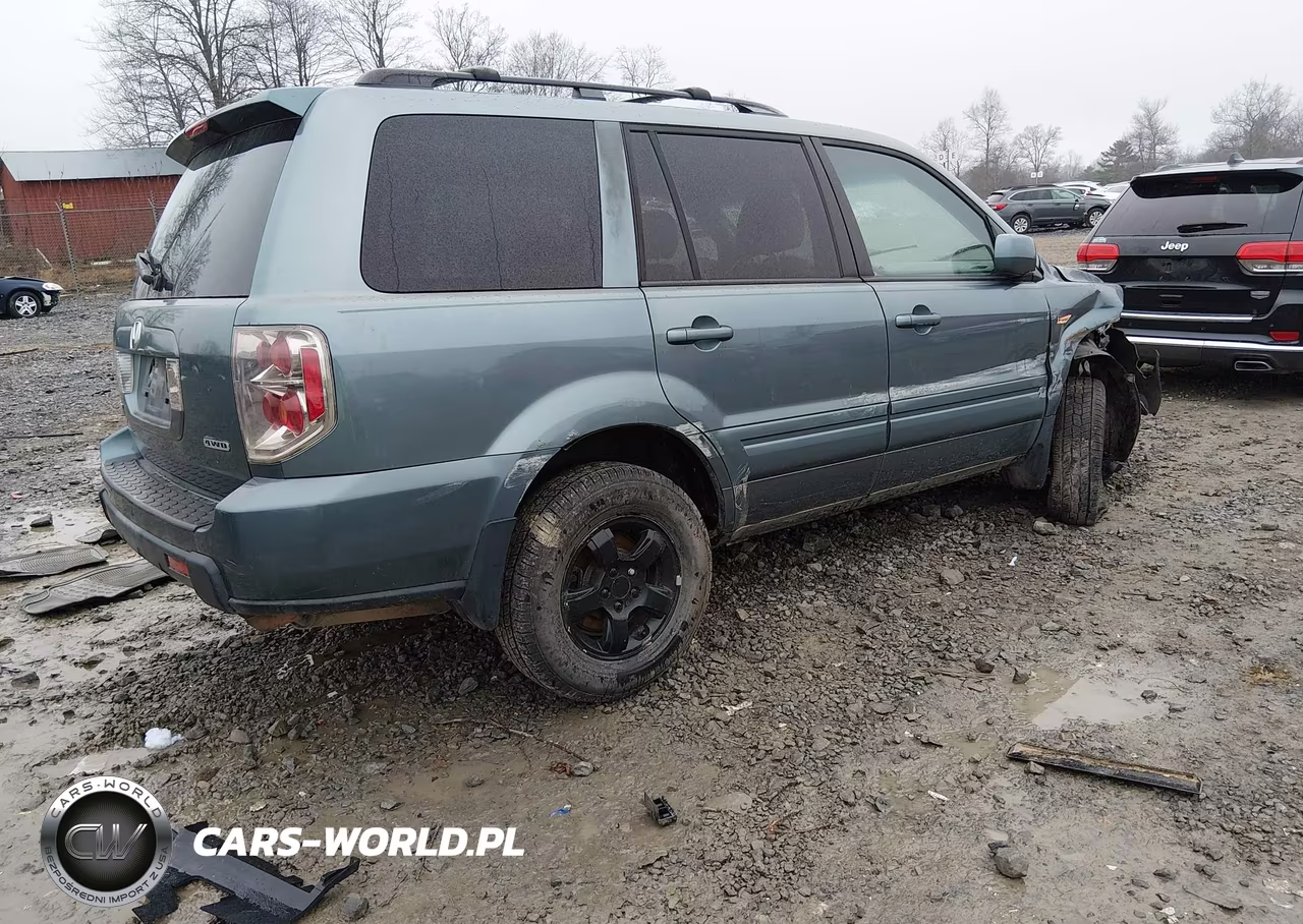 2006 Honda Pilot Ex-L VIN:2HKYF18616H554336 - 4