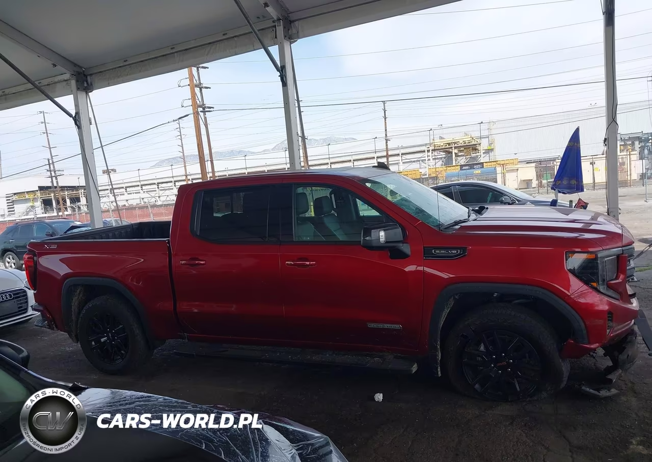 2024 GMC Sierra 1500 4Wd Short Box Elevation With 3Sb VIN:3GTUUCED8RG105672 - 13