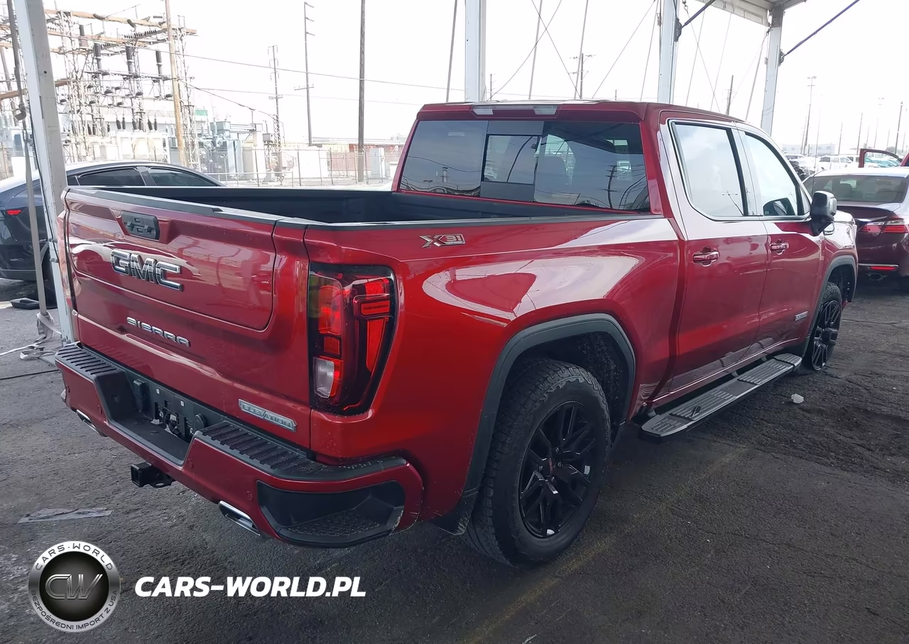 2024 GMC Sierra 1500 4Wd Short Box Elevation With 3Sb VIN:3GTUUCED8RG105672 - 4