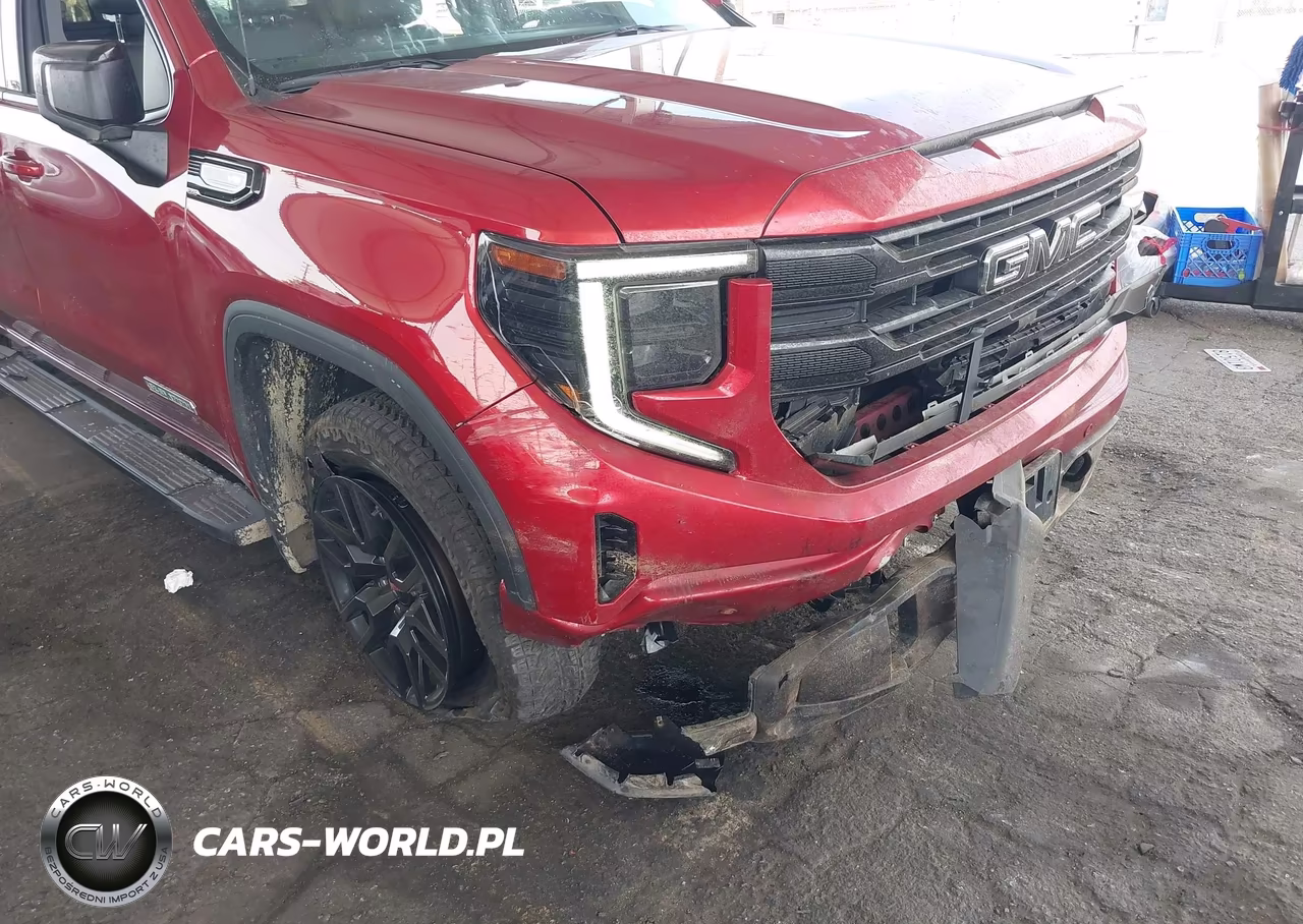 2024 GMC Sierra 1500 4Wd Short Box Elevation With 3Sb VIN:3GTUUCED8RG105672 - 6