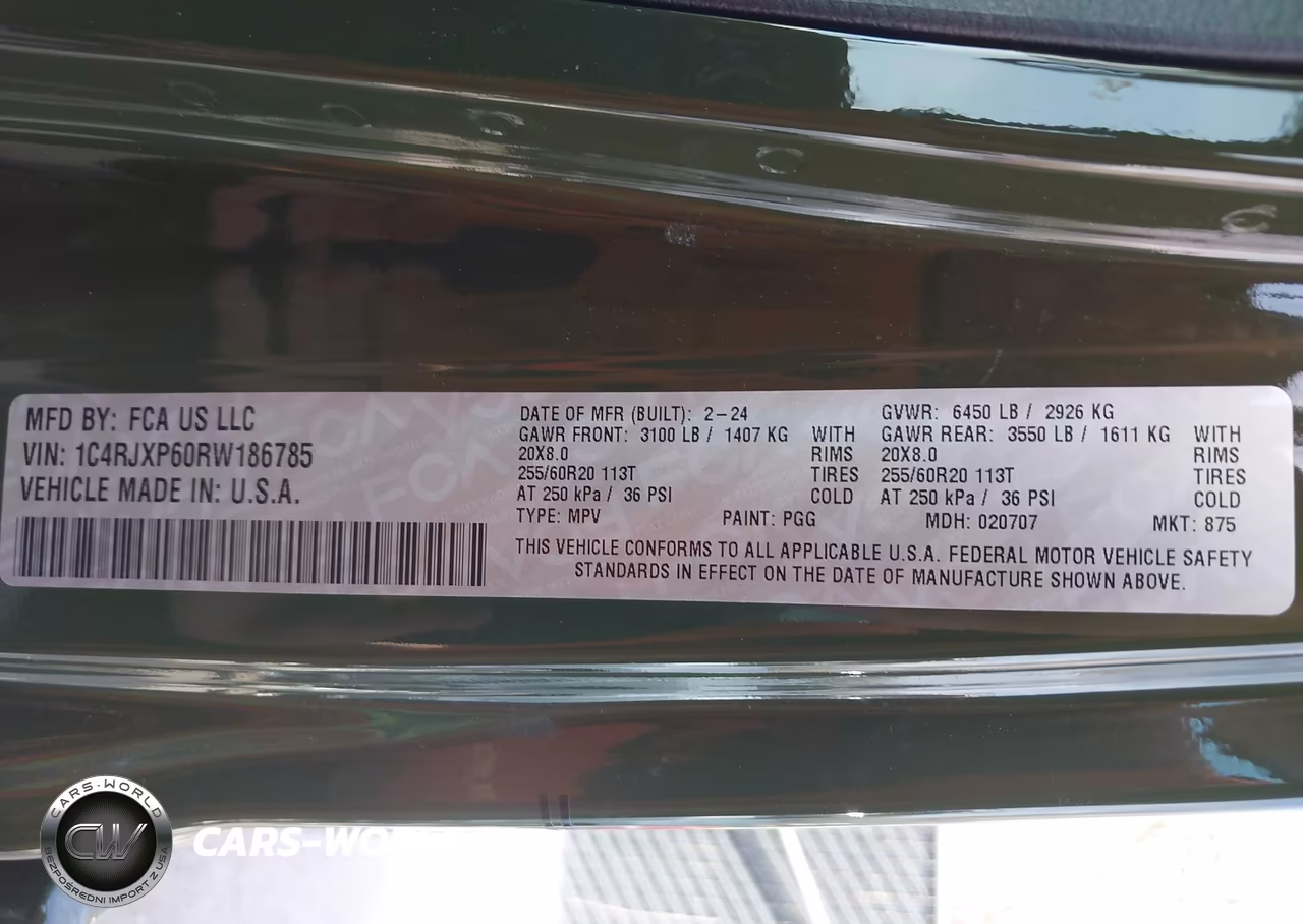 2024 Jeep Wrangler 4Xe Sahara 4Xe VIN:1C4RJXP60RW186785 - 9